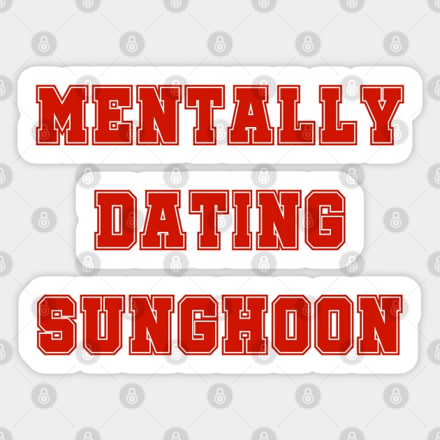 Mentally dating Enhypen Sunghoon | Morcaworks Sticker by Oricca